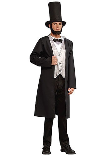 Click Here to buy Adult Abe Lincoln Costume from HalloweenCostumes, CDN Funds & Shipping