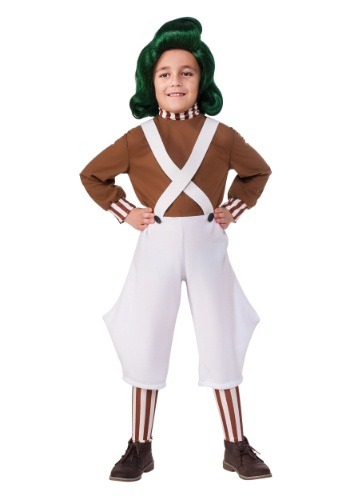 Click Here to buy Kids Oompa Loompa Costume from HalloweenCostumes, CDN Funds & Shipping