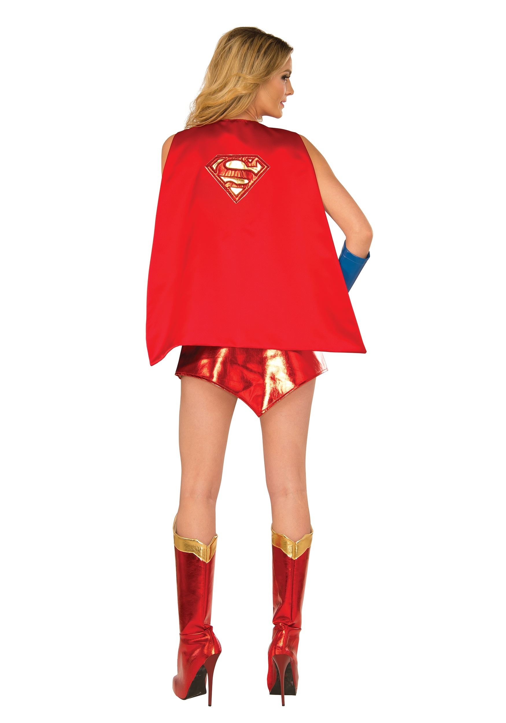 Deluxe Supergirl Costume Cape , DC Comics Accessories