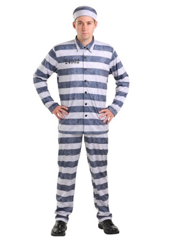 Click Here to buy Vintage Prisoner Mens Costume from HalloweenCostumes, CDN Funds & Shipping