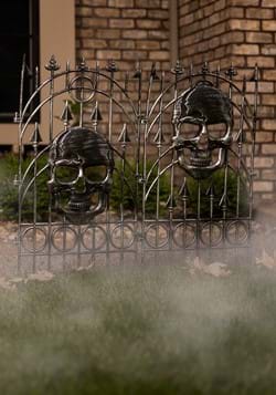 Silver Skull Fence