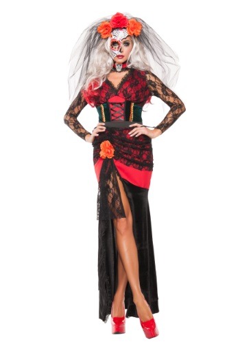 Women's Day of the Dead Darling Costume