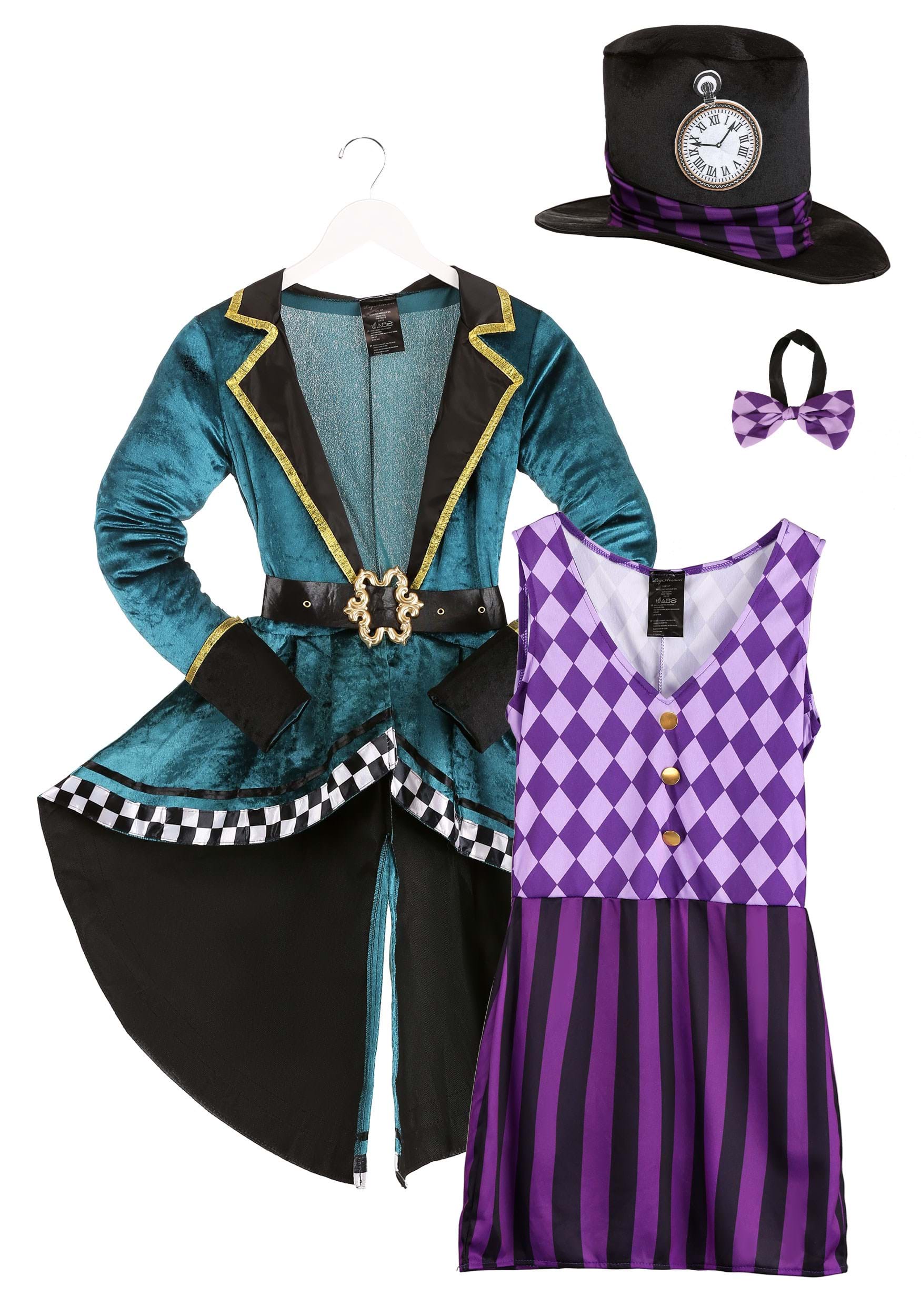 Leg Avenue Delightful Hatter Women's Halloween Fancy-Dress Costume