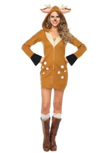 Click Here to buy Cozy Fawn Womens Costume from HalloweenCostumes, CDN Funds & Shipping