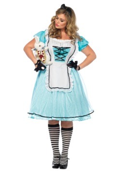 Plus Size Tea Time Alice Costume