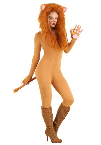 Click Here to buy Womens Hooded Lion Costume from HalloweenCostumes, CDN Funds & Shipping