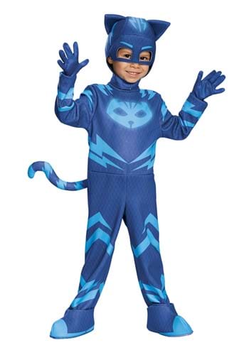 Click Here to buy Deluxe PJ Masks Cat Boy Costume from HalloweenCostumes, CDN Funds & Shipping