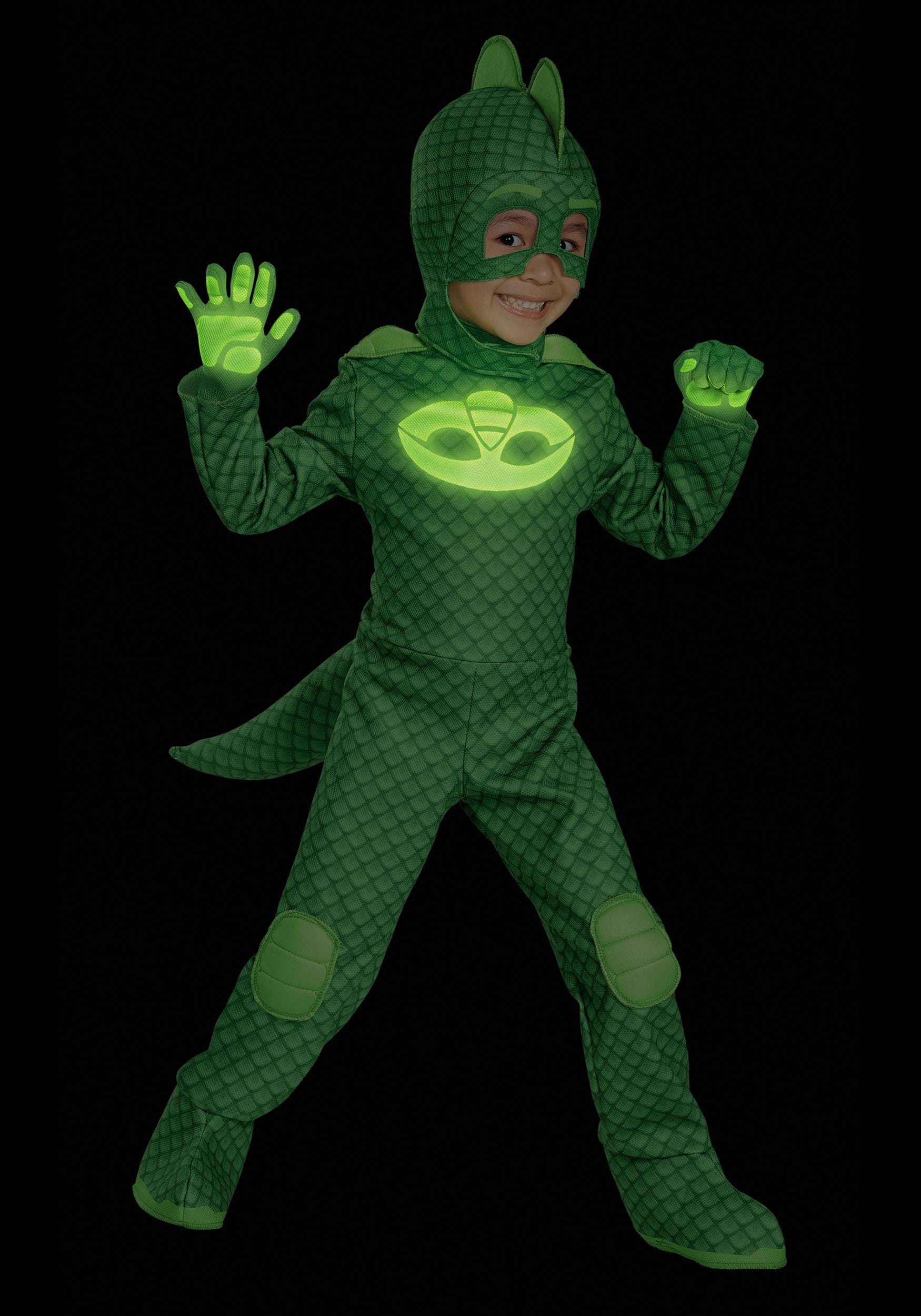 Boys Deluxe Gekko Costume from PJ Masks