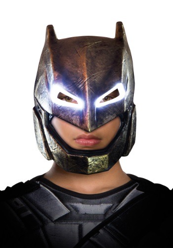 Click Here to buy Dawn of Justice Kids Light-Up Armored Mask from HalloweenCostumes, CDN Funds & Shipping