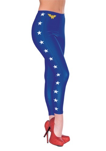 Click Here to buy DC Womens Wonder Woman Leggings from HalloweenCostumes, CDN Funds & Shipping