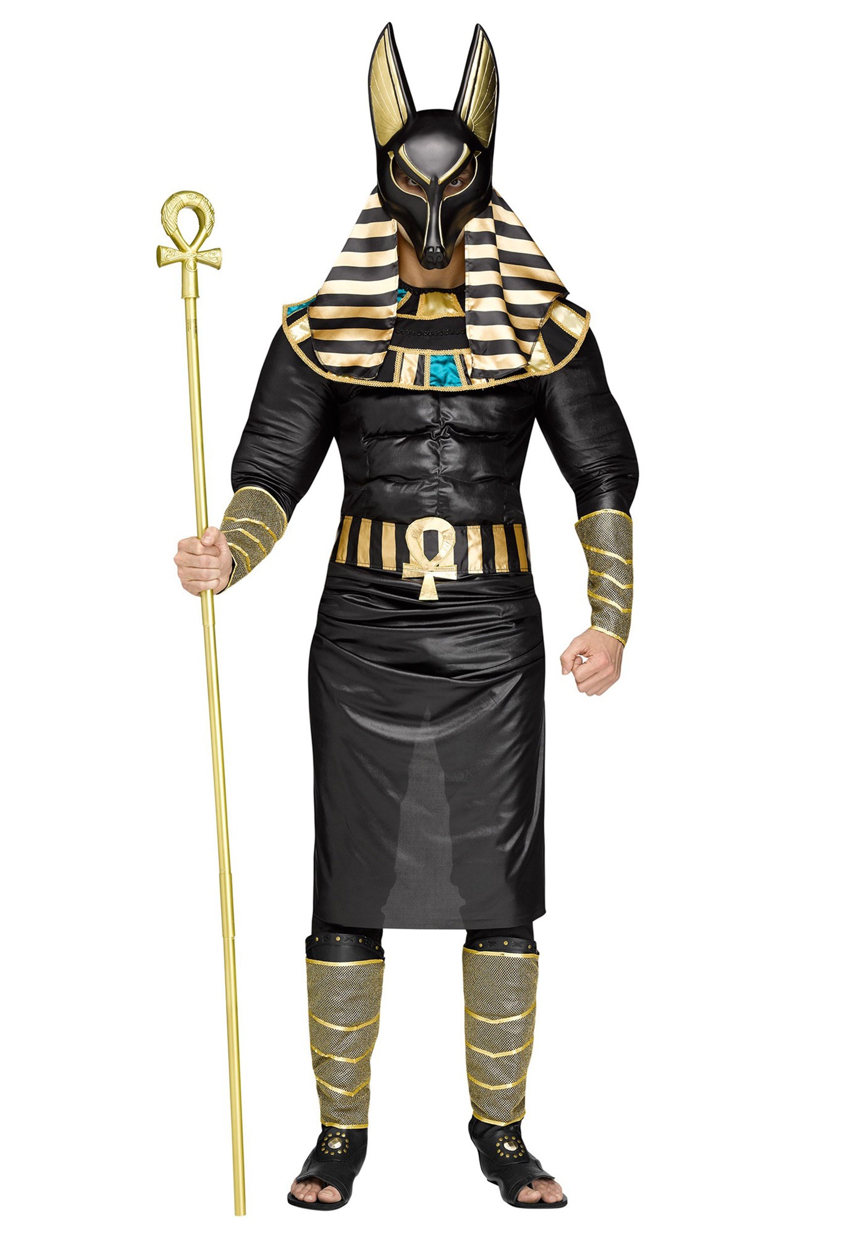 Men's Anubis Costume , Egyptian Costumes For Adults