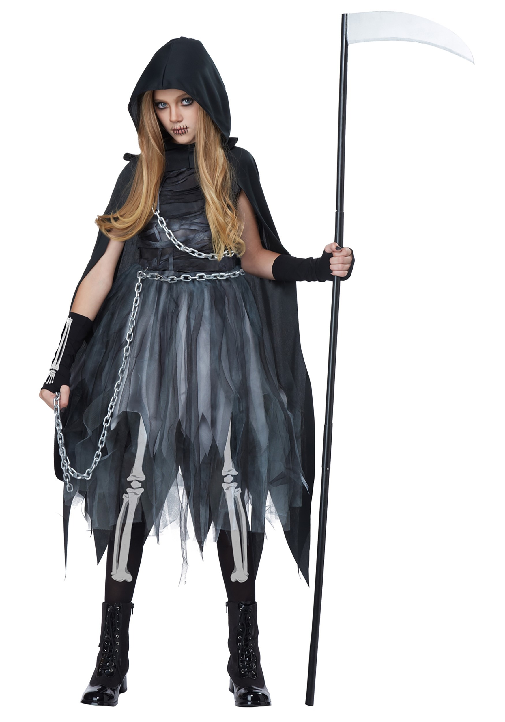 Reaper Girl Costume for Girls