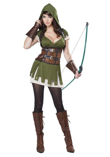 Womens Miss Robin Hood Costume Main 1