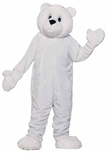 Click Here to buy Mascot Polar Bear Costume from HalloweenCostumes, CDN Funds & Shipping