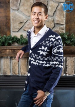 Mens Batman Christmas Cardigan
