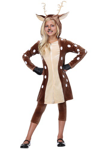 Girls Fawn Costume