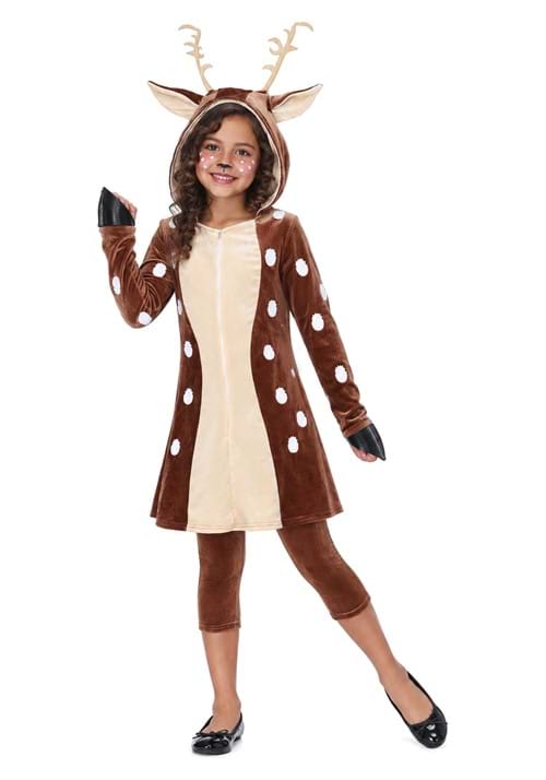 Fawn Girls Costume Dress New Main