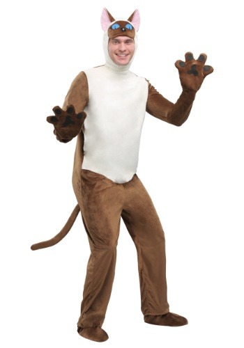 Click Here to buy Siamese Cat Adult Costume from HalloweenCostumes, CDN Funds & Shipping