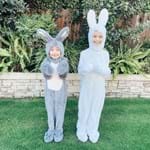Toddler Grey Bunny Costume