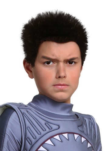 Click Here to buy Sharkboy Wig for Kids from HalloweenCostumes, CDN Funds & Shipping
