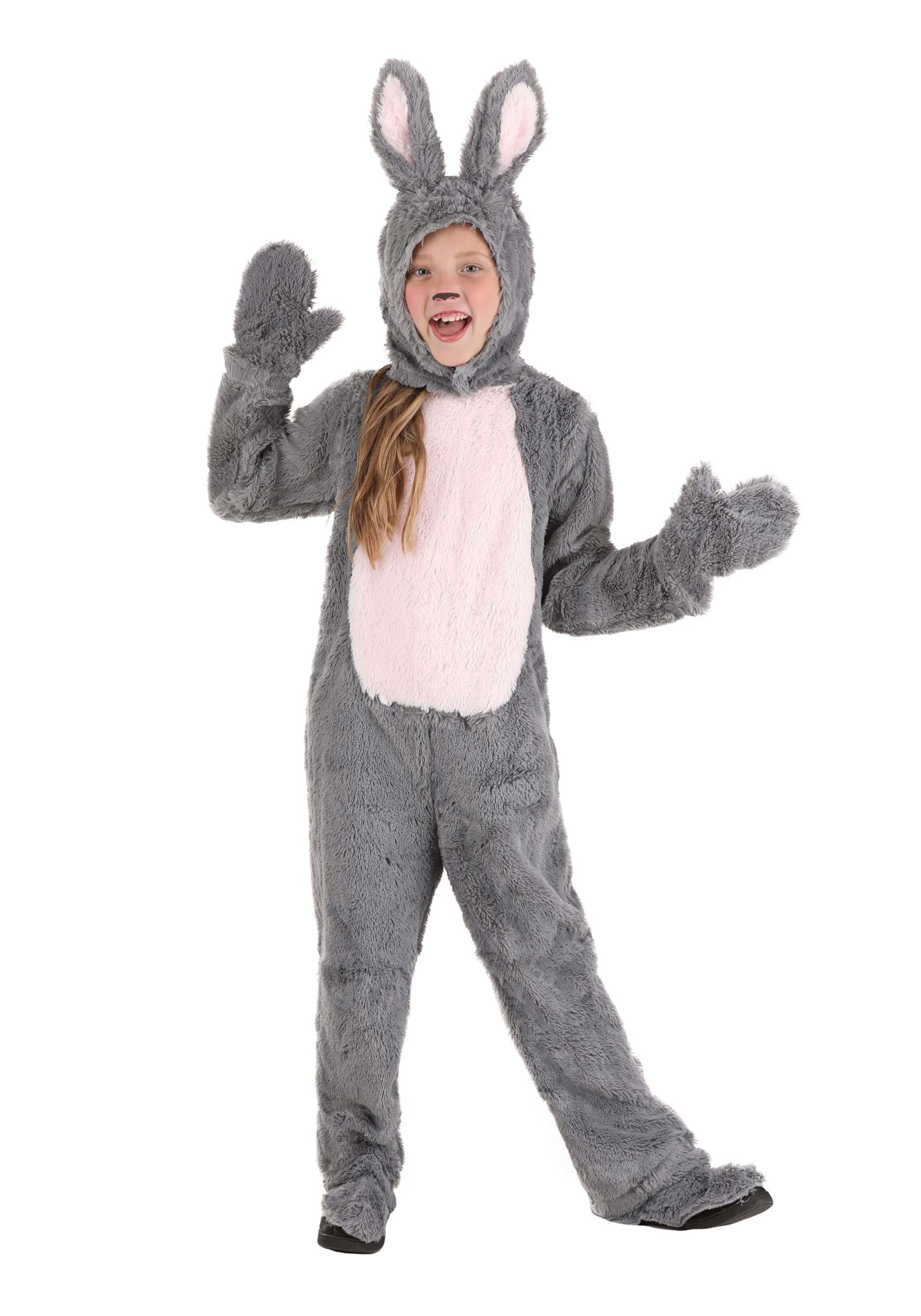Grey Bunny Kid's Costume