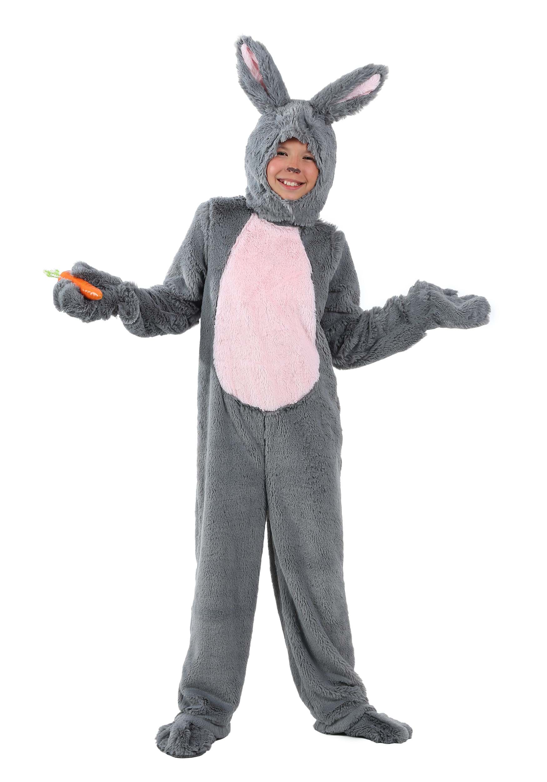 Grey Bunny Kid's Costume