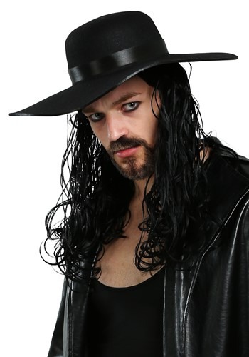 Click Here to buy WWE Undertaker Wig for Men from HalloweenCostumes, CDN Funds & Shipping