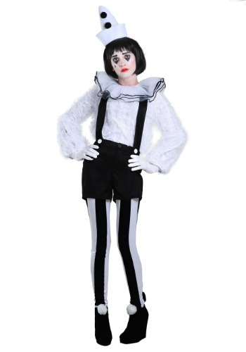 Click Here to buy Vintage Pierrot Clown Womens Costume from HalloweenCostumes, CDN Funds & Shipping