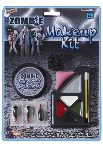 Gory Zombie Makeup Kit