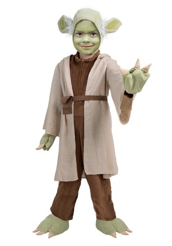 Click Here to buy Star Wars Kids Yoda Costume from HalloweenCostumes, CDN Funds & Shipping