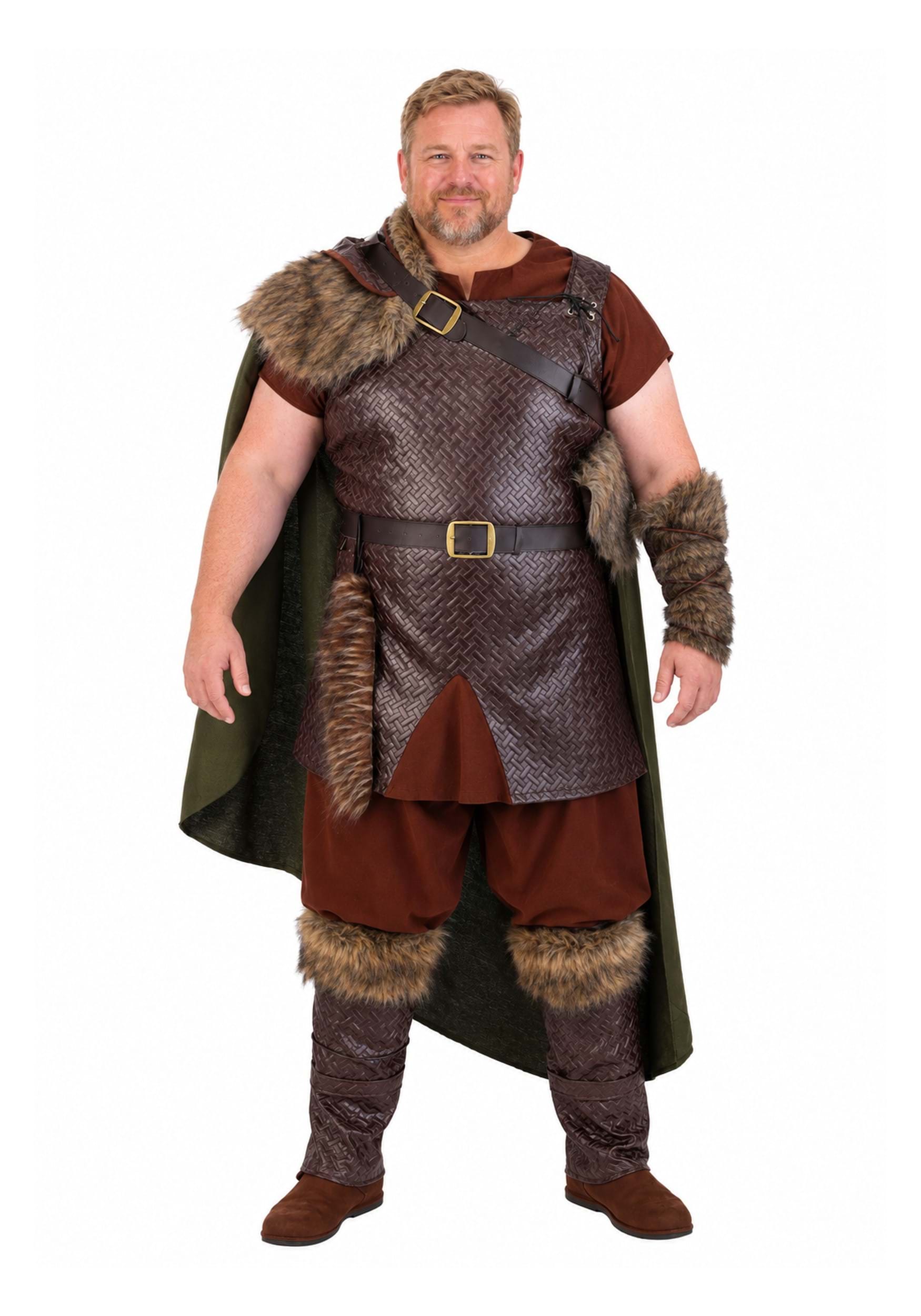 Men's Plus Size Nordic Viking Costume