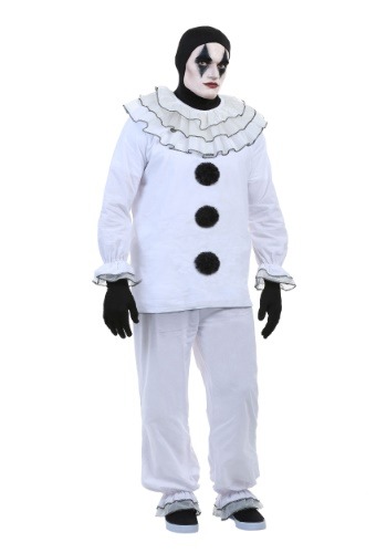 Click Here to buy Mens Vintage Pierrot Clown Costume from HalloweenCostumes, CDN Funds & Shipping