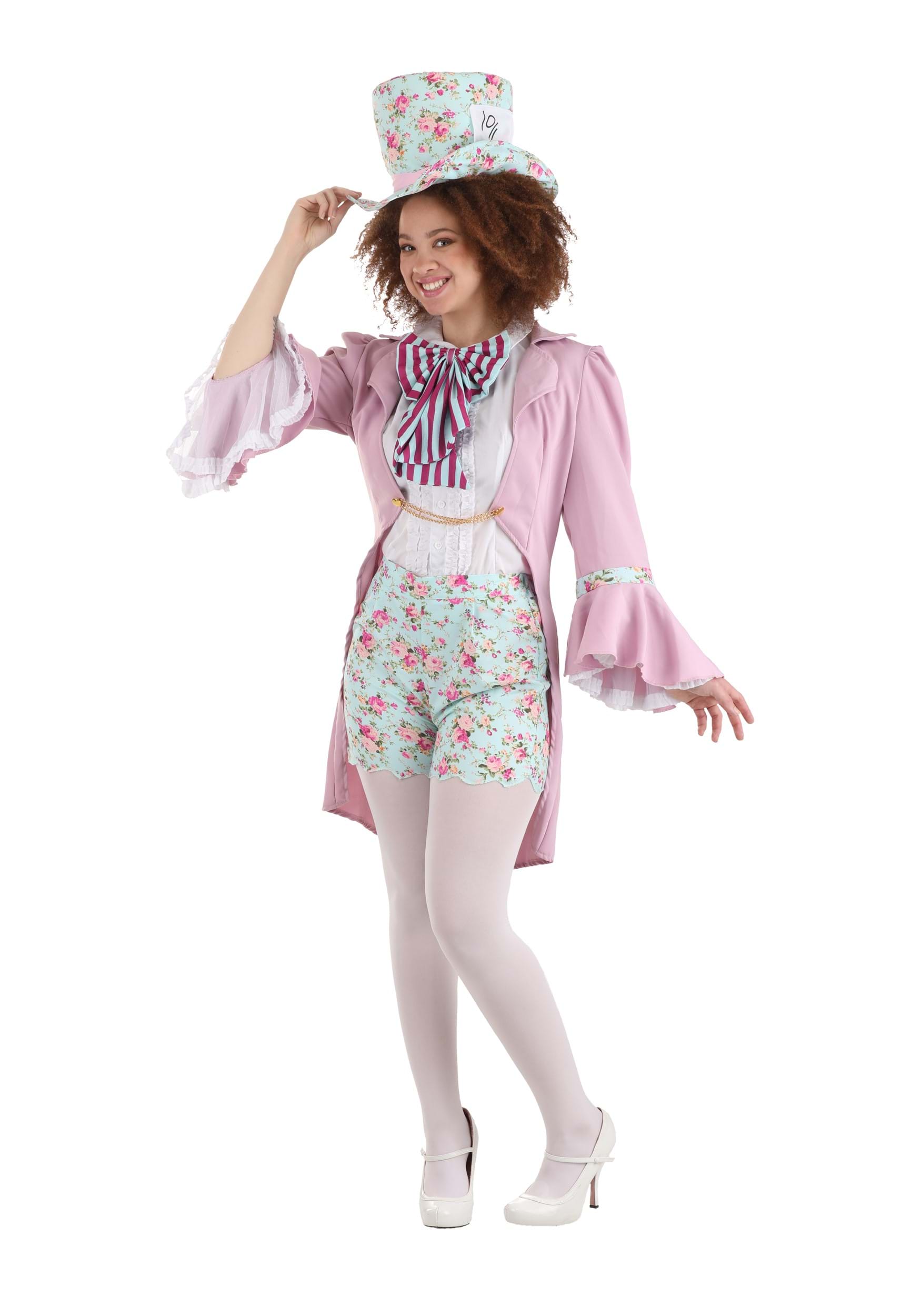Pretty Mad Hatter Costume For Women