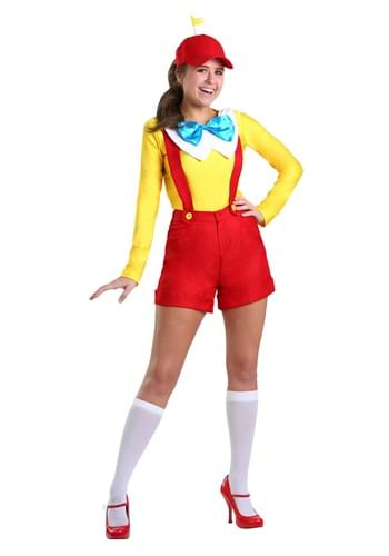 Click Here to buy Womens Tweedle Dee/Dum Costume from HalloweenCostumes, CDN Funds & Shipping