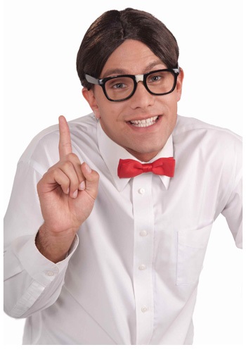 Click Here to buy Dorky Nerd Wig from HalloweenCostumes, CDN Funds & Shipping