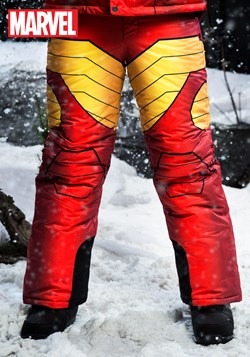 Adult Iron Man Snow Pants
