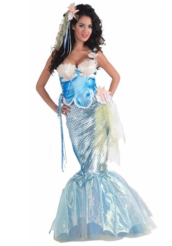 Click Here to buy Seashell Mermaid Costume from HalloweenCostumes, CDN Funds & Shipping