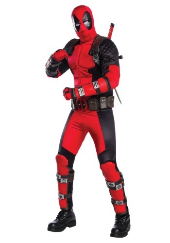 Click Here to buy Authentic Deadpool Costume for Adults from HalloweenCostumes, CDN Funds & Shipping