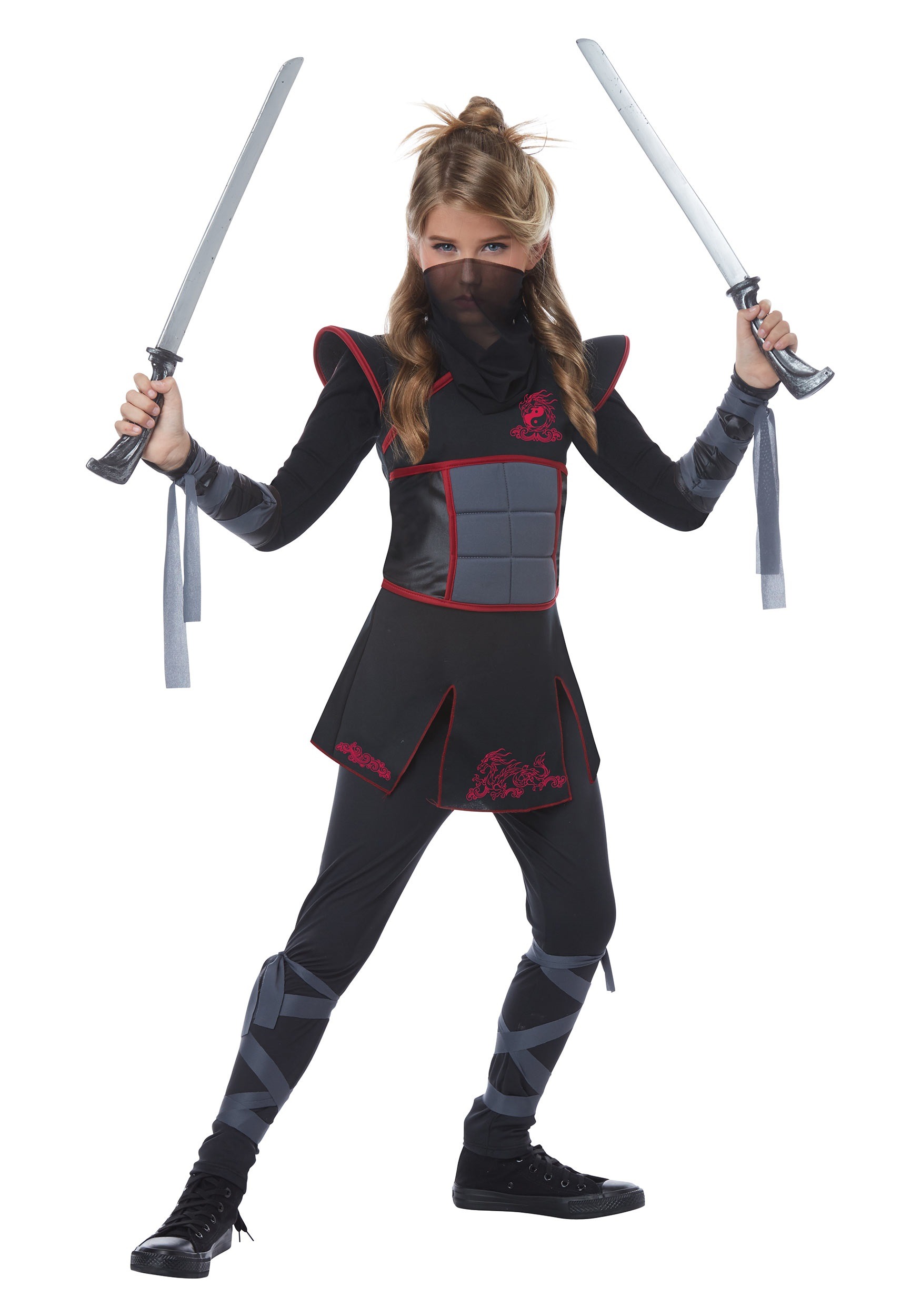Black Ninja Costume For Girls
