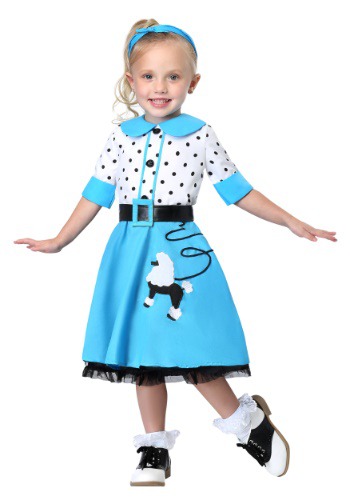 Click Here to buy Sock Hop Cutie Costume for Toddlers from HalloweenCostumes, CDN Funds & Shipping