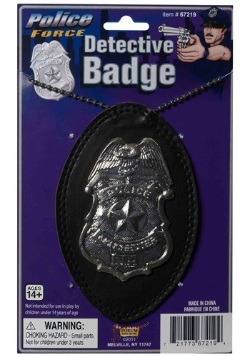 Police Detective Badge