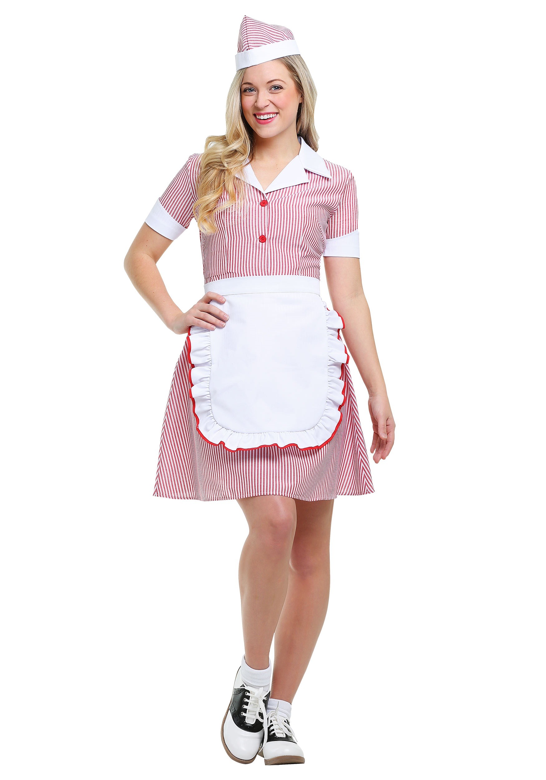 Plus Size Car Hop Costume for Women | 50s Costume