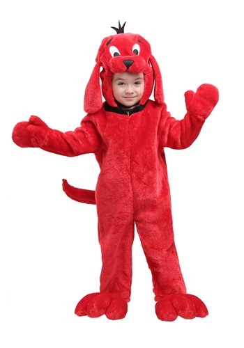 Click Here to buy Clifford the Big Red Dog Costume for Toddlers from HalloweenCostumes, CDN Funds & Shipping