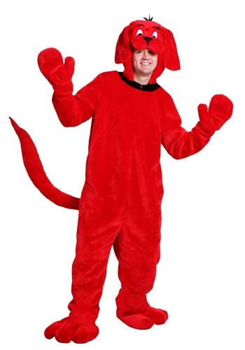 Click Here to buy Clifford the Big Red Dog Costume for Adults from HalloweenCostumes, CDN Funds & Shipping