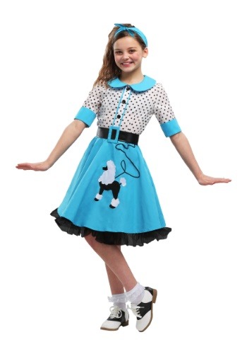 Click Here to buy Sock Hop Cutie Girls Costume from HalloweenCostumes, CDN Funds & Shipping