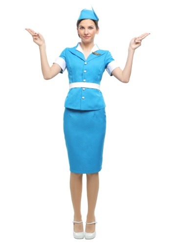 Click Here to buy Flight Attendant Womens Costume  Costumes from HalloweenCostumes, CDN Funds & Shipping