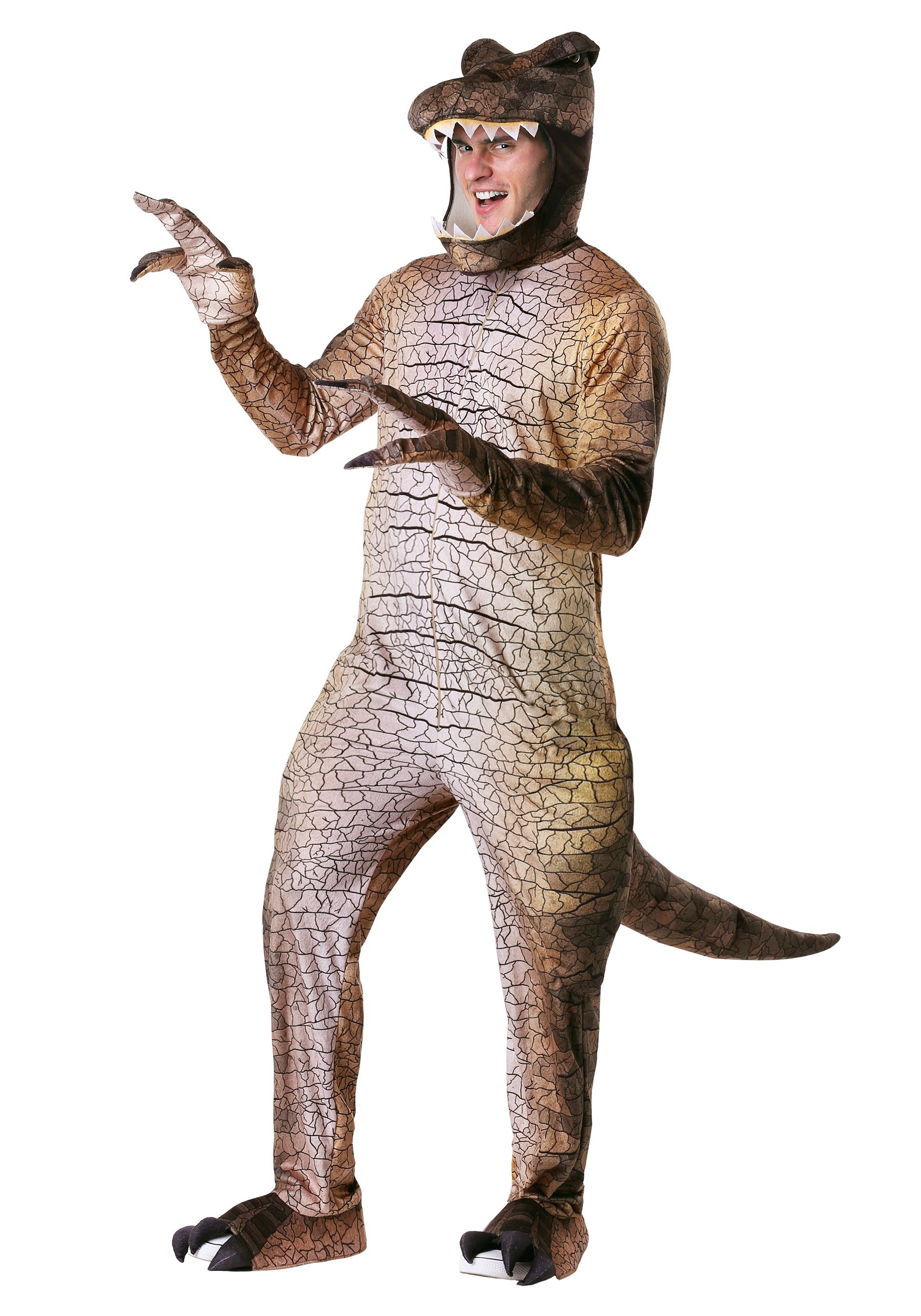 Prehistoric T-Rex Dinosaur Costume For Men