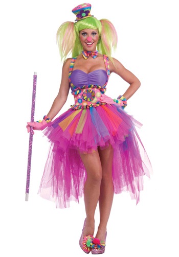 Click Here to buy Tutu Lulu the Clown Costume from HalloweenCostumes, CDN Funds & Shipping