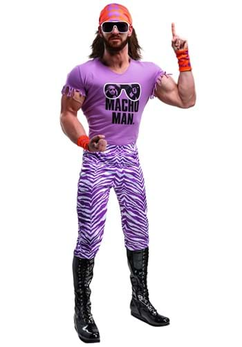 Click Here to buy Macho Man Madness WWE Adult Costume | Wrestling Costume from HalloweenCostumes, CDN Funds & Shipping