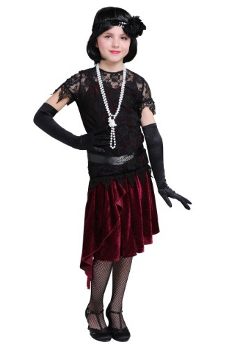 Toe Tappin Flapper Costume for Girls